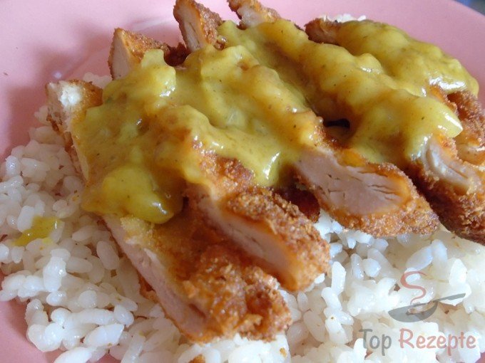 Hähnchenschnitzel chinesischer Art