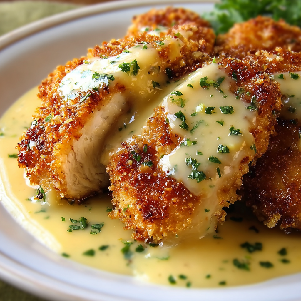 Křupavé kuře s čedarem