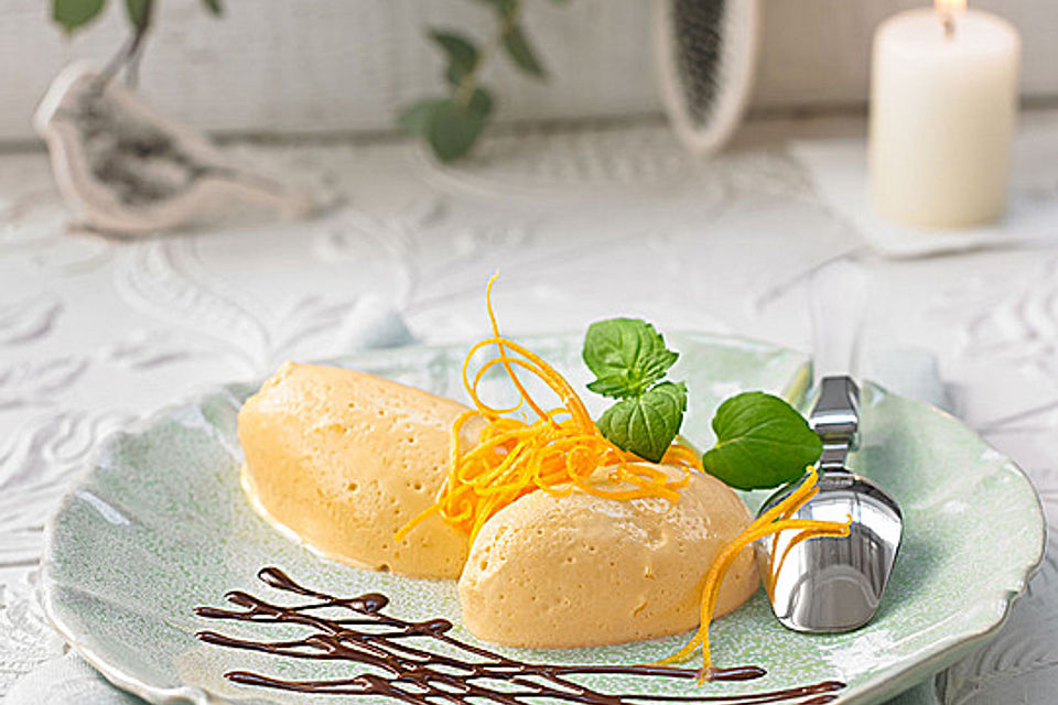 Jemná pomerančová pěna