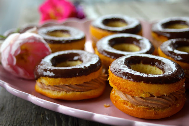 Čokoládové koblihy z trouby