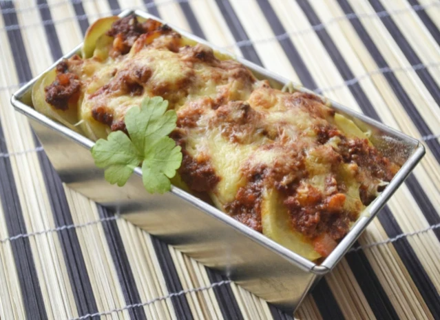 Bramborová lasagne