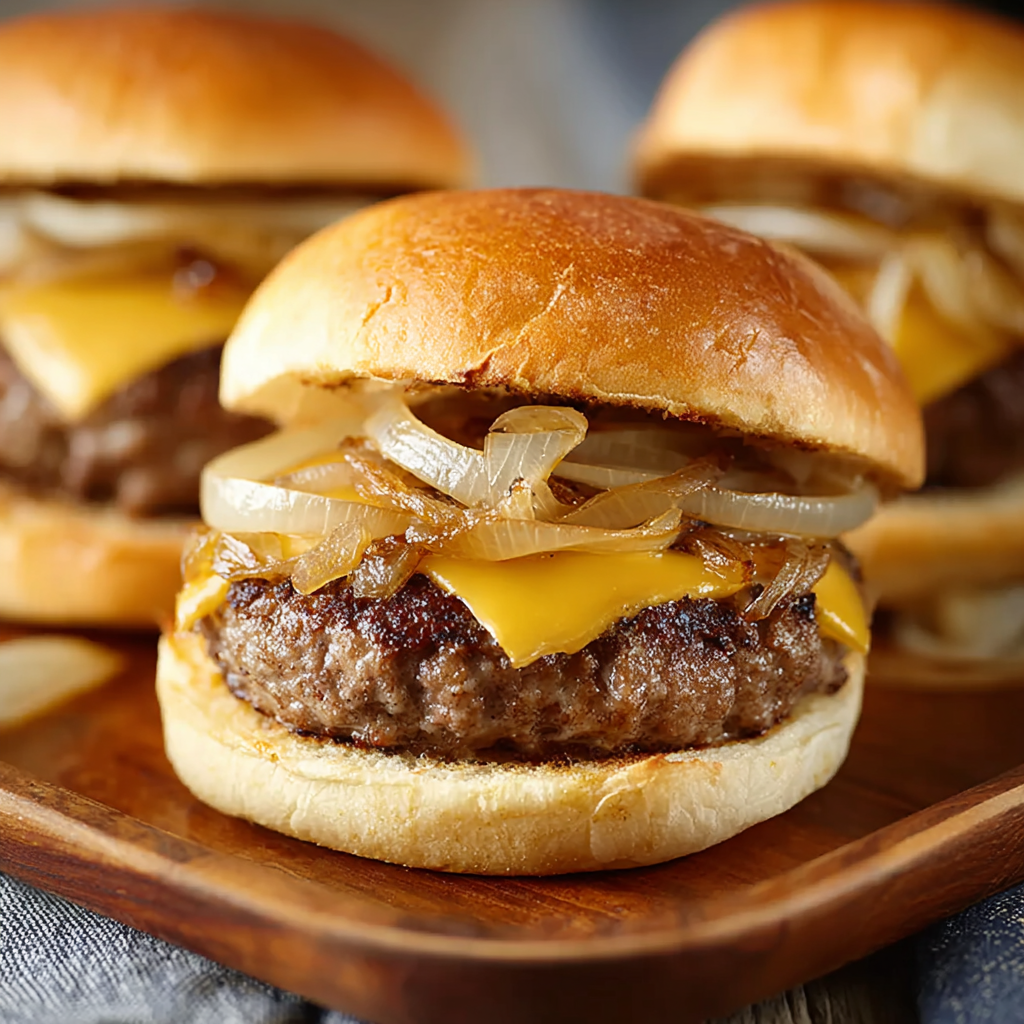 Oklahomský cibulový burger