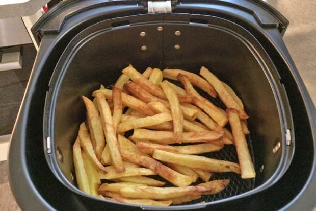 Hranolky z horkovzdušné fritézy