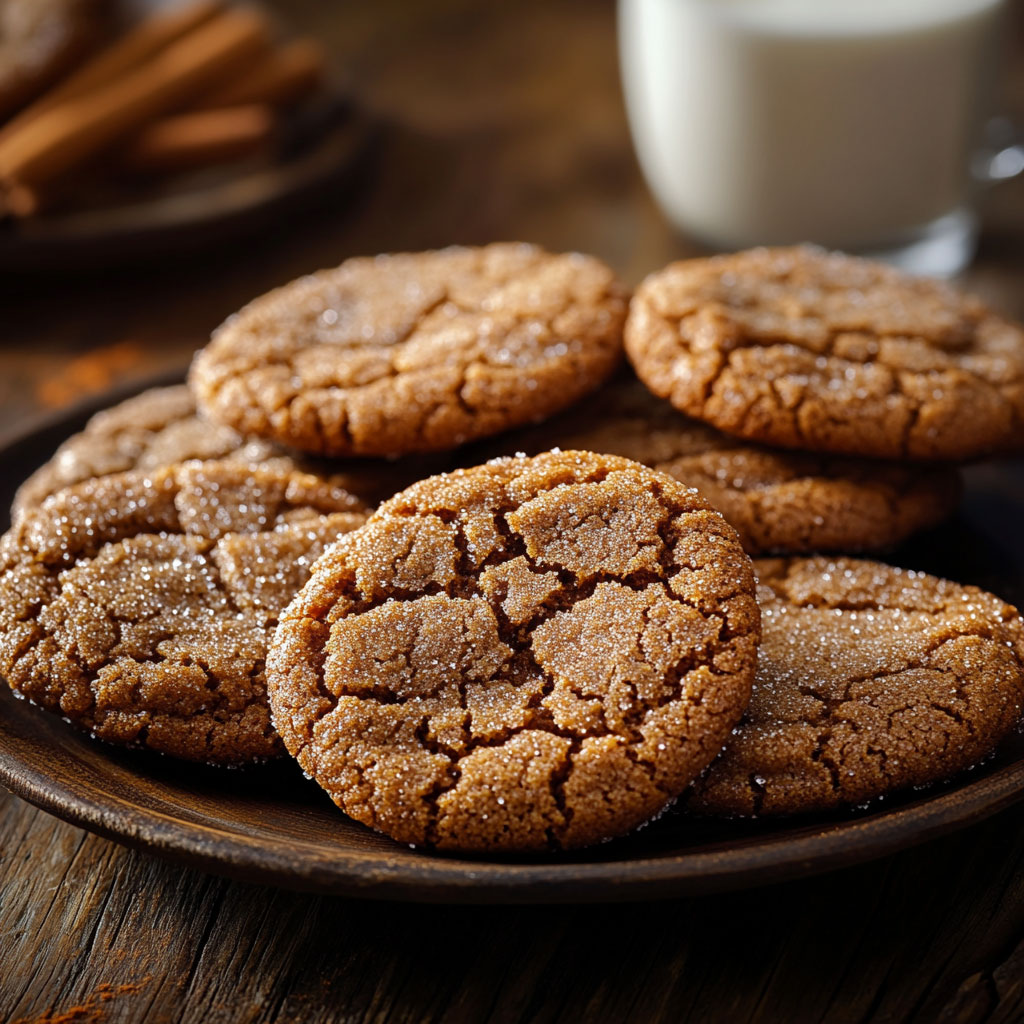 Soft & Chewy Molasses Spice Cookies – Weich, Würzig & Herrlich Zäh!