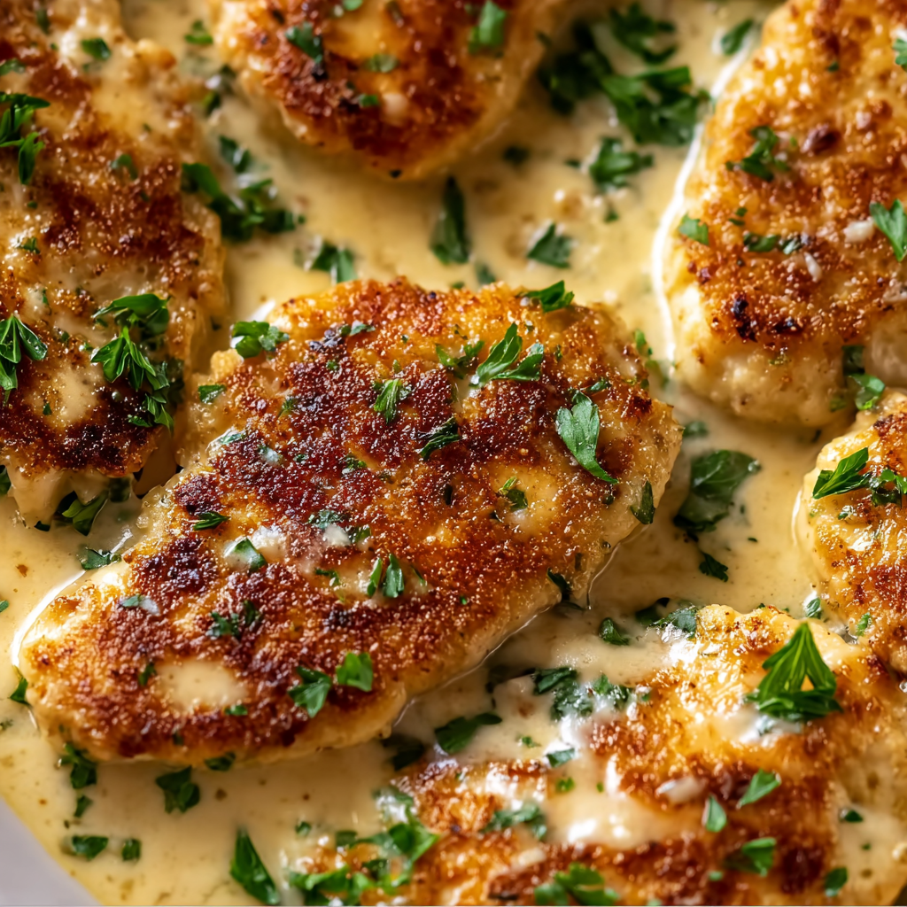 Klasické kuřecí scallopini