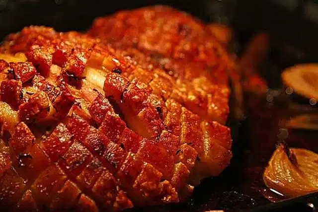 Lavendulový bavorský vepřový pečeně recept