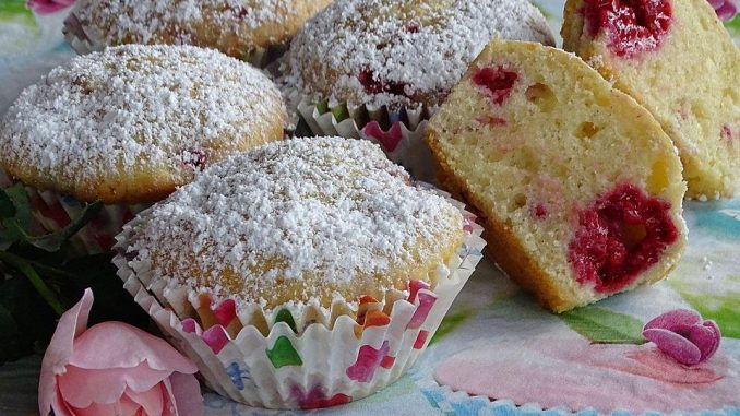 Muffiny se smetanovým sýrem