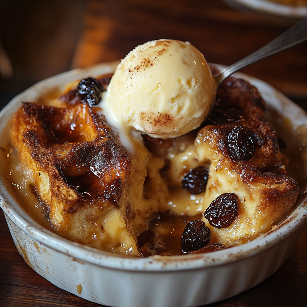 Klassisches New-Orleans-Bread-Pudding – Süßer Southern Comfort!