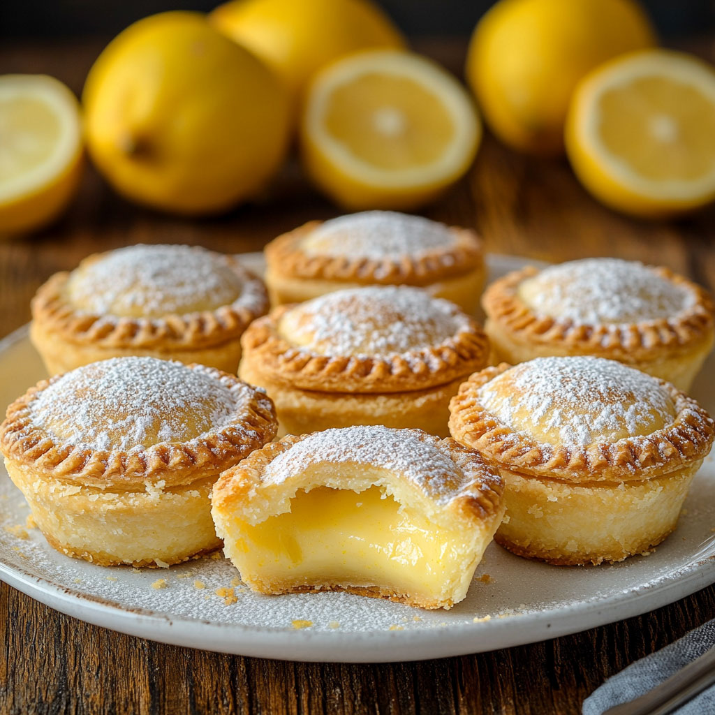 Baby Lemon Impossible Pies – Kleine Zitronenwunder mit cremigem Zauber