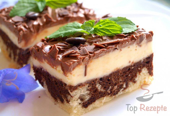 Tvarohový dort s vůní kávy