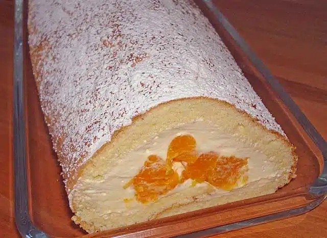 Recept na roládu s mandarinkovým tvarohem