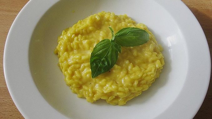 Risotto alla milanese