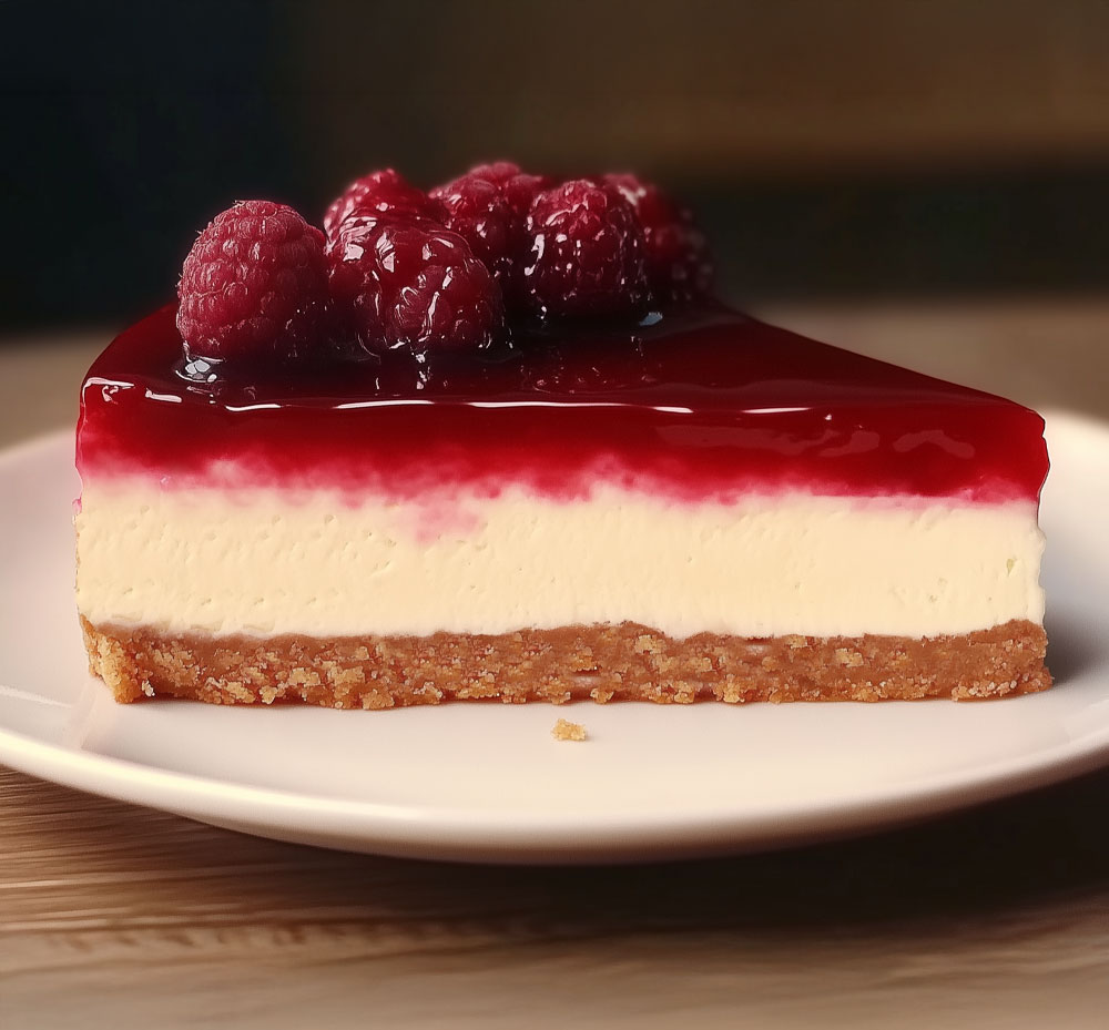 Der Einfachste Cheesecake mit Roten Früchten