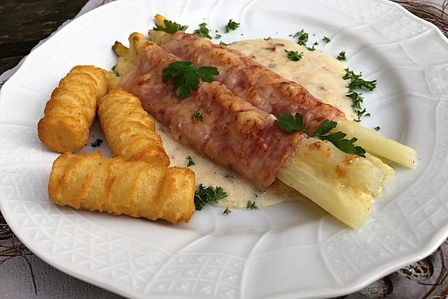 Spargel aus dem Backofen