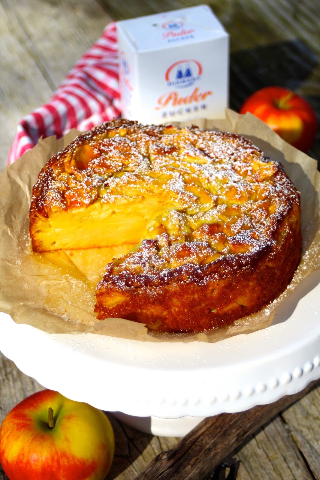 Jablečno‑vanilkový dezert