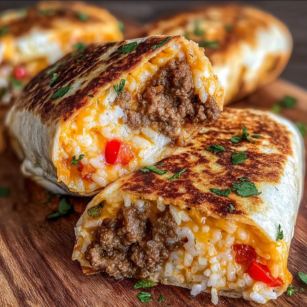 Grilovaný sýrový burrito