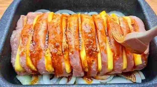 Vrstvené maso se sýrem – super šťavnaté!