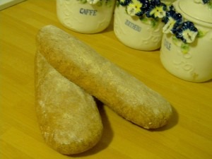 Ciabatta s celozrnnou moukou