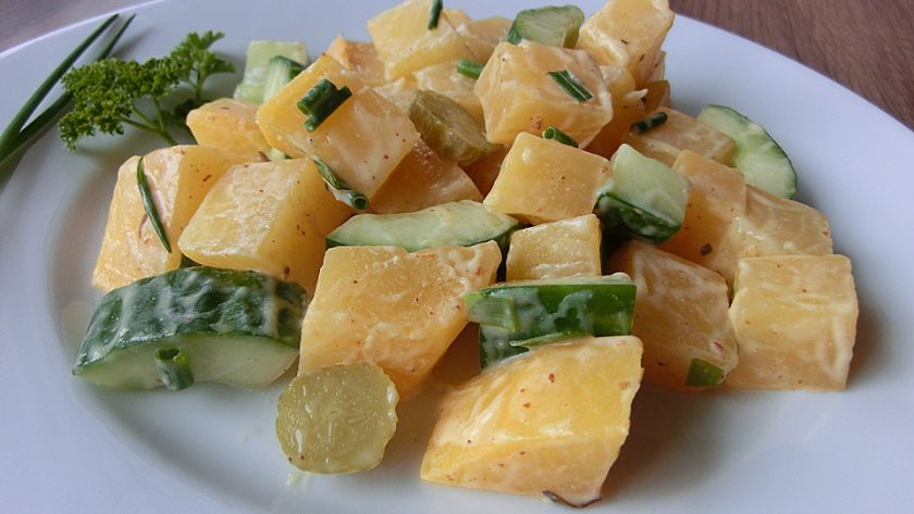 Falešný bramborový salát podle Ille