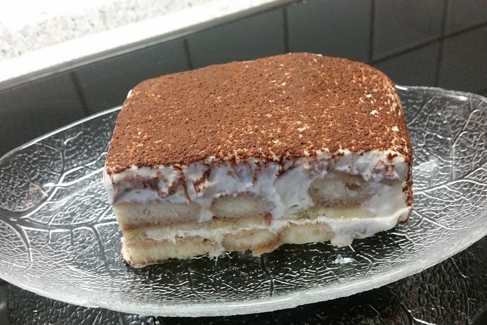 Tiramisu s banány