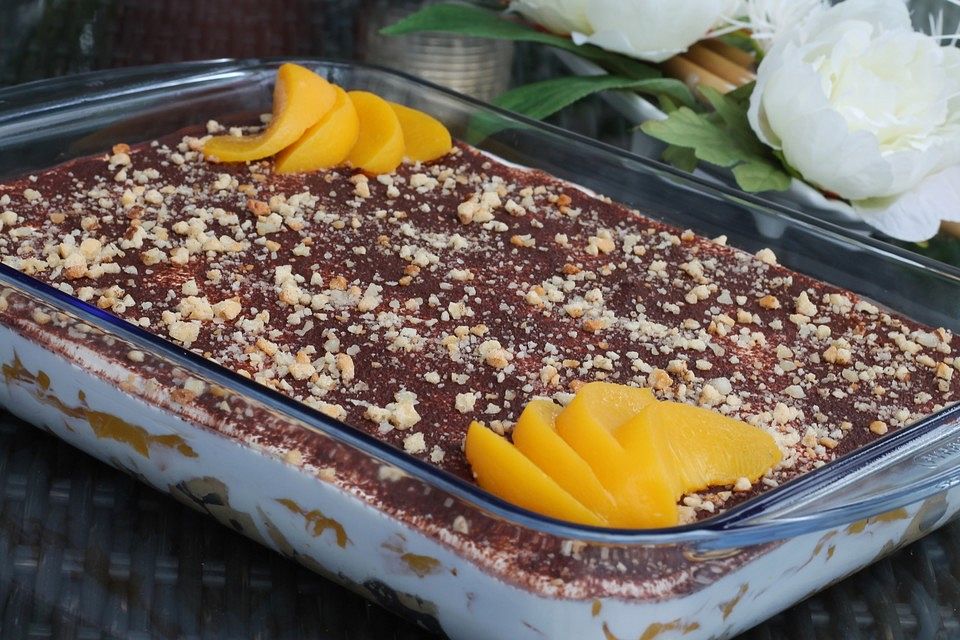 Cantuccini-Broskvové Tiramisu