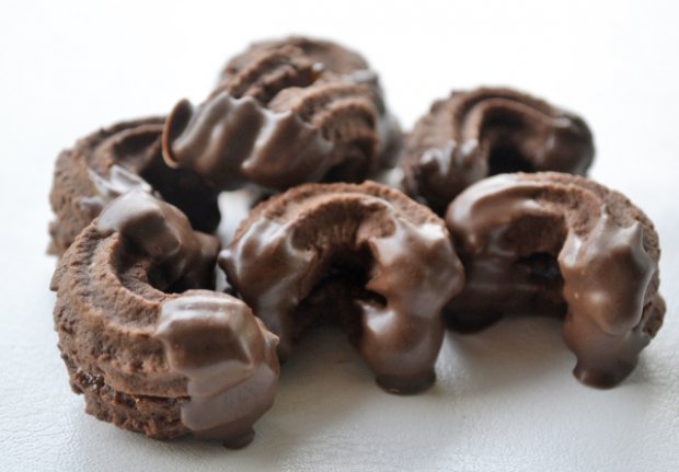 Čokoládové rohlíčky