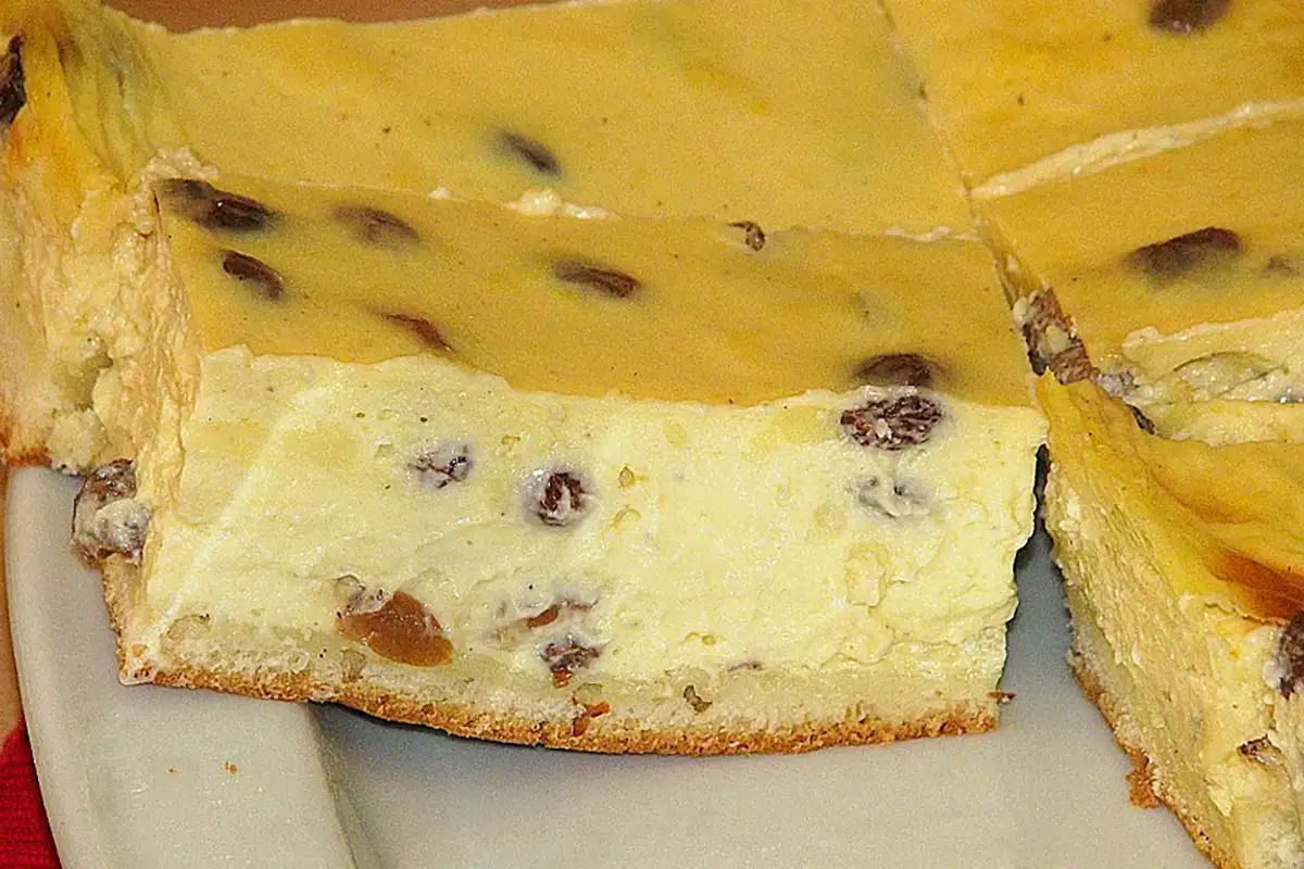Babiččin tvarohový koláč