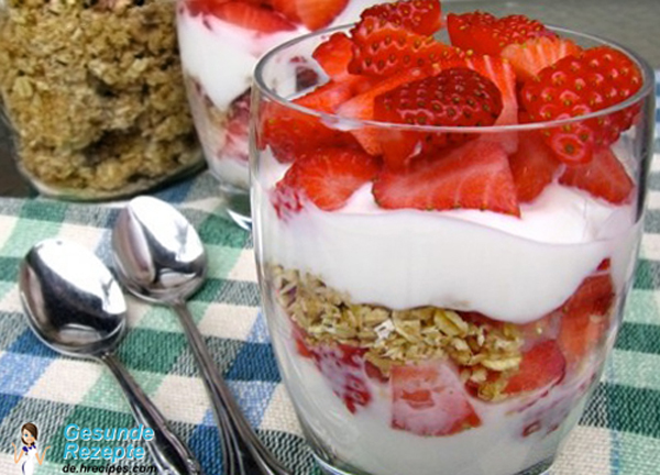 Snídaňový jogurtový nápoj