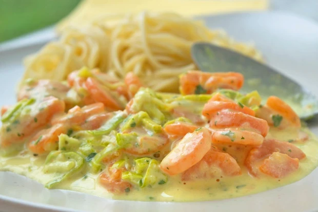 Zelenina z mrkvových natí