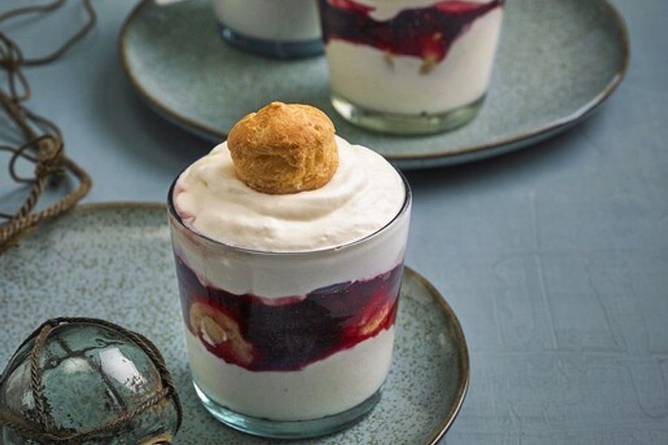 Dechový krémový dezert