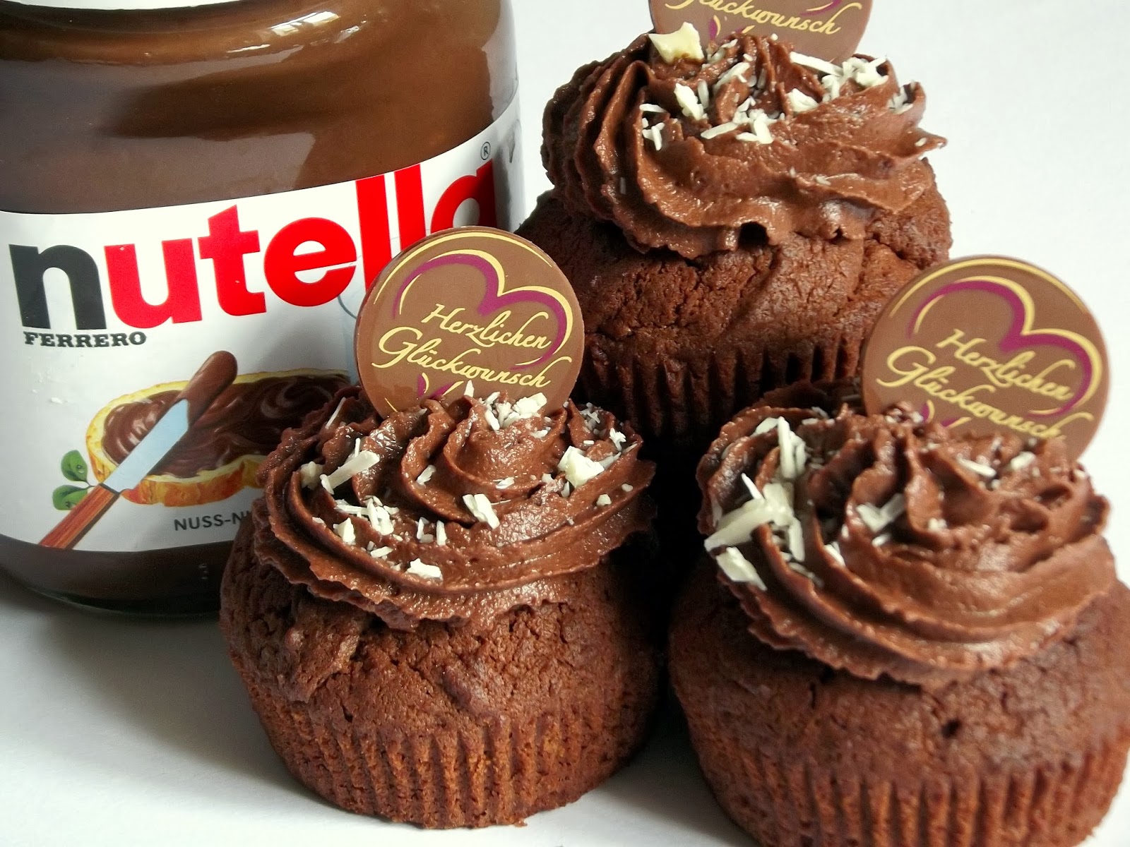 Recept na muffiny s Nutellou a krémem
