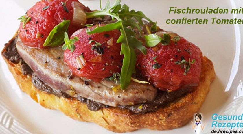 Hovězí závitky s dušenými rajčaty