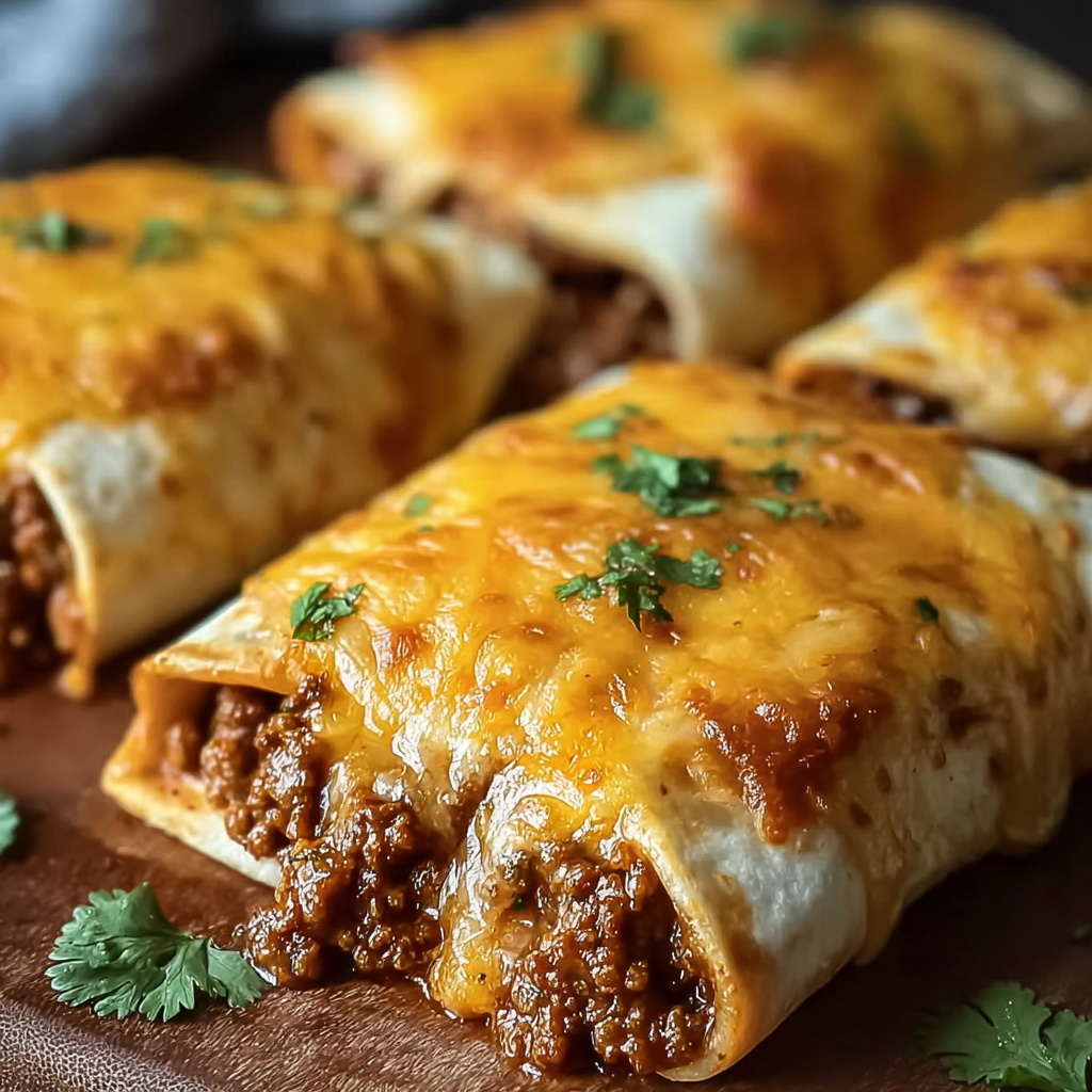 Taco plněné sýrové taštičky