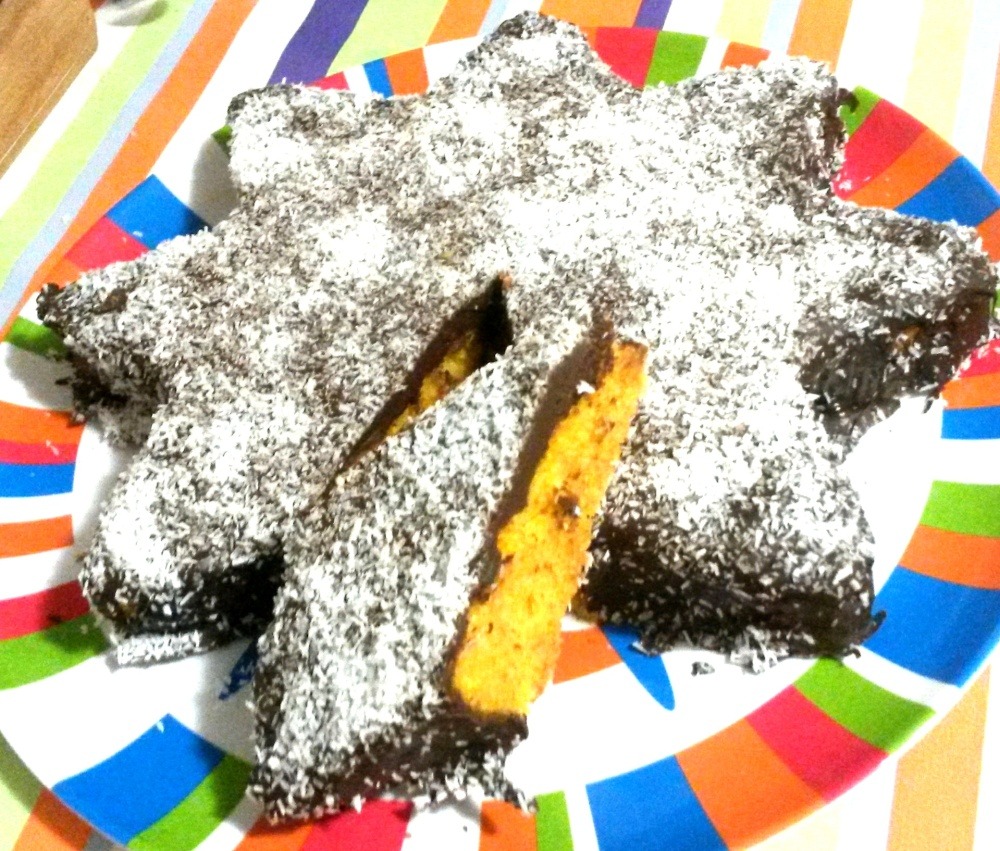 Kokosovo-mrkvový koláč