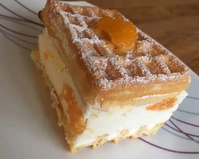 Recept na tvarohové řezy se šlehačkou