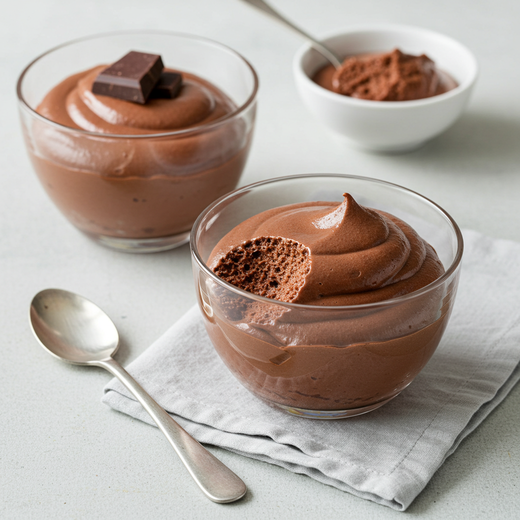 Francouzský čokoládový mousse