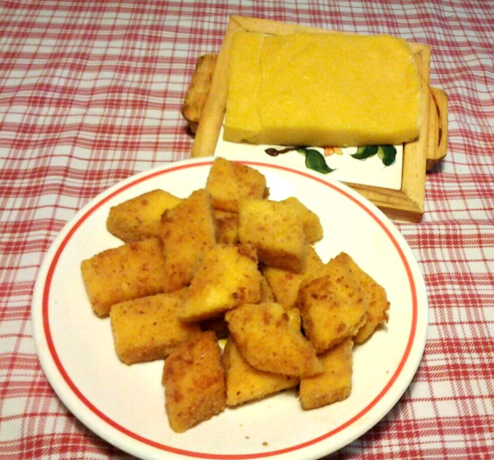 Babička Gina sladká polenta