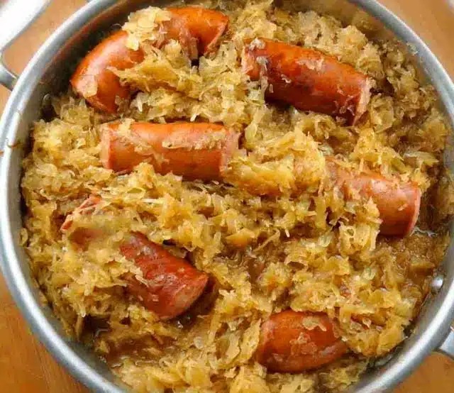 Dušené bílé zelí – recept