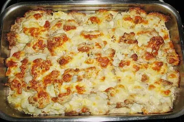 Zapečený květák recept