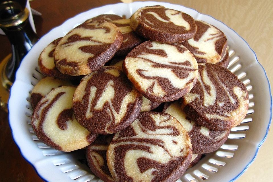 Černobílé cukroví