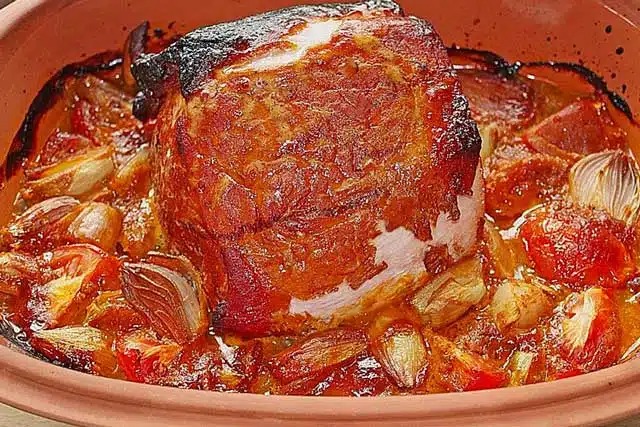 Kasseler pečeně v hrnci – omáčka je prostě skvělá!