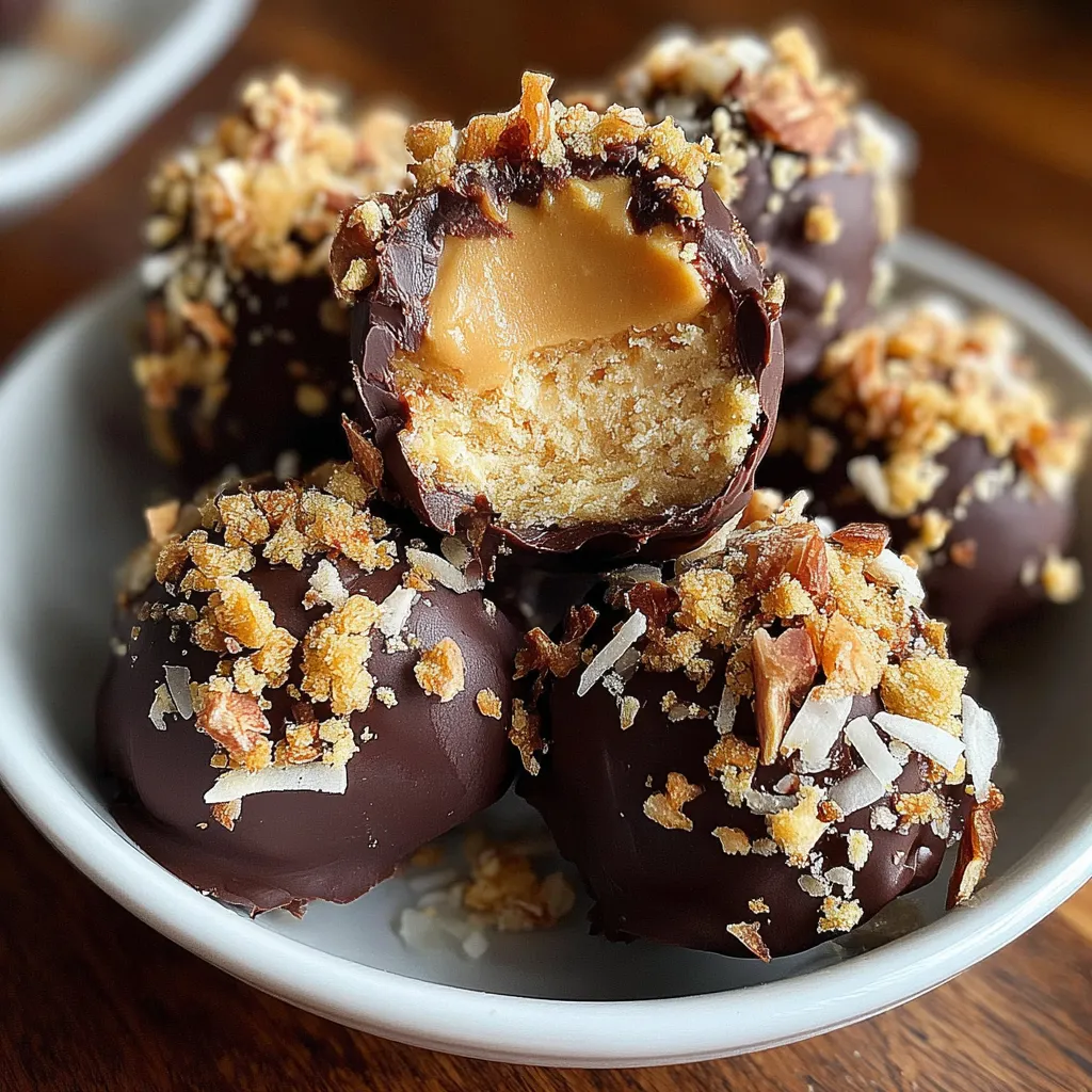 Kuličky s arašídovým máslem a sýrem – 5minutová blažená nepečená pochoutka