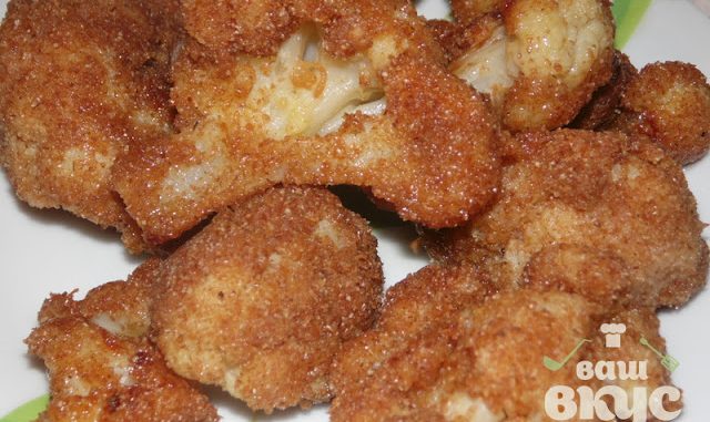 Smažený květák z trouby