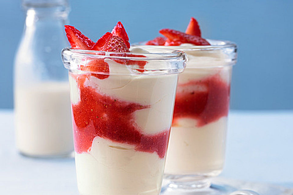 Jahoda – čokoláda – tvaroh