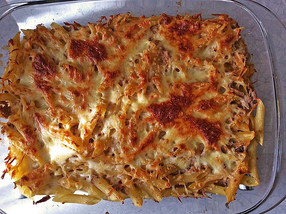 Tuňákový těstovinový nákyp, skvělý recept!