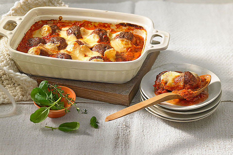 Hackbällchen Toscana -> Toskánské masové kuličky