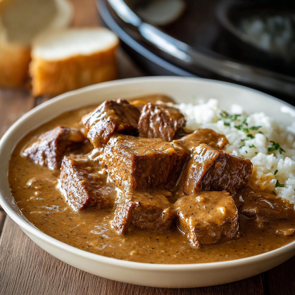 Jemné hovězí v jemné omáčce