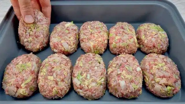 Recept na pečené karbanátky k obědu