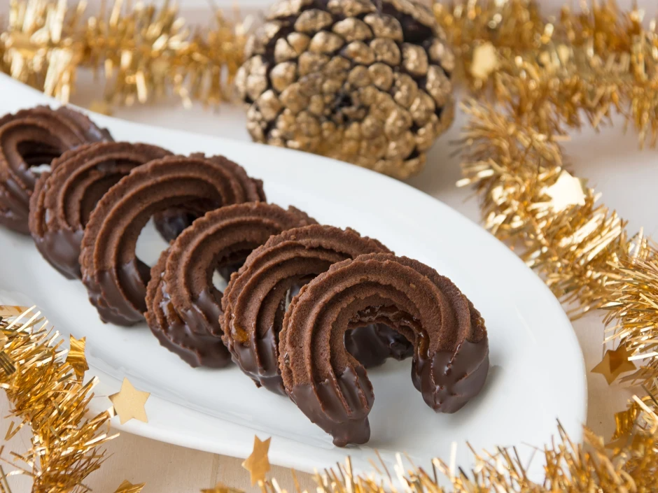 Čokoládové rohlíčky