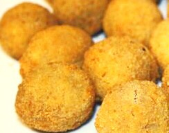 Smažené kousky mozzarelly
